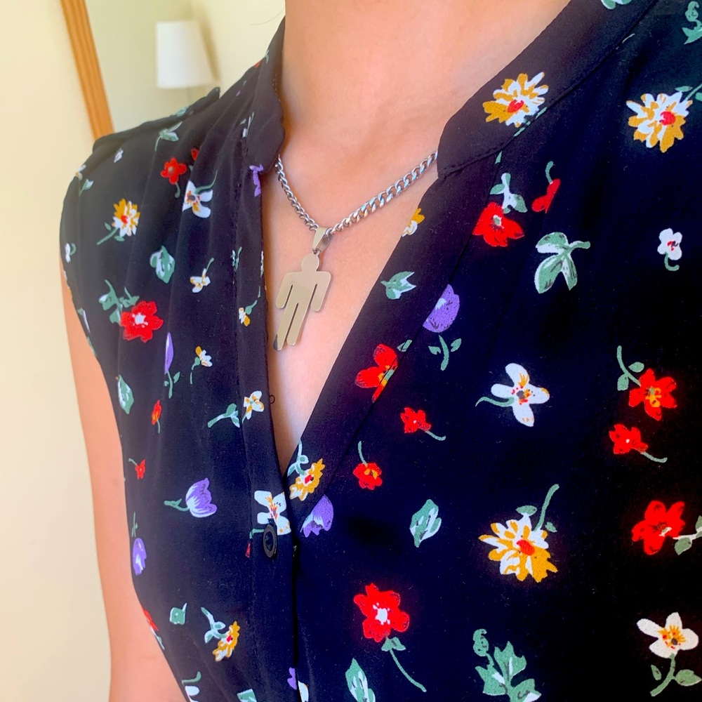 Floral midi dress